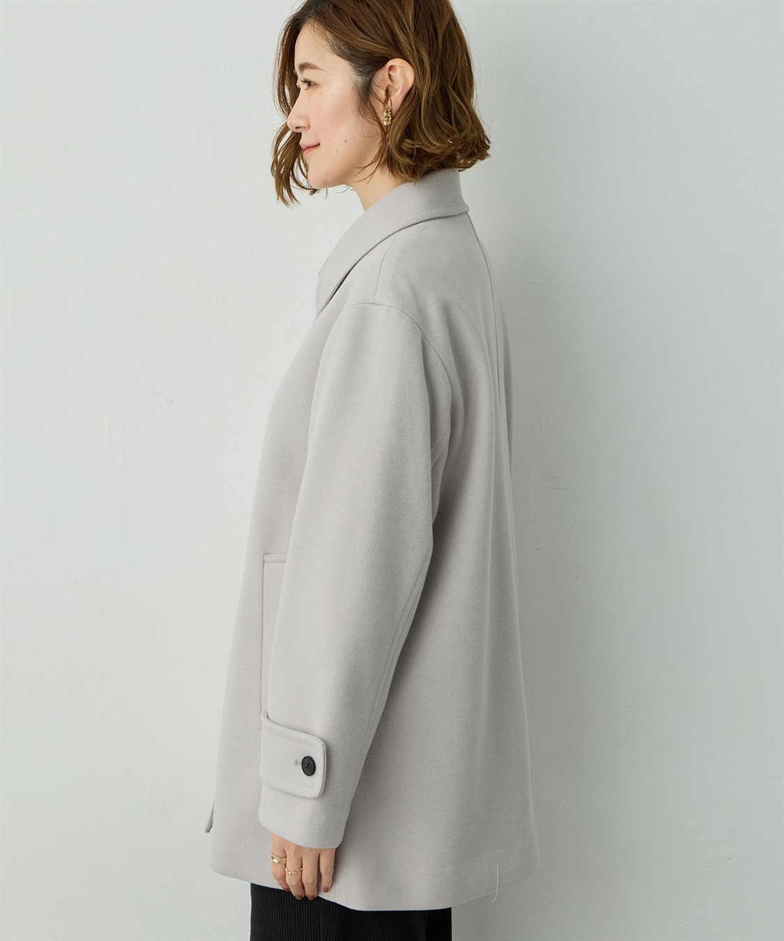 Petit Honfleur ステンカラーコート_sub_4