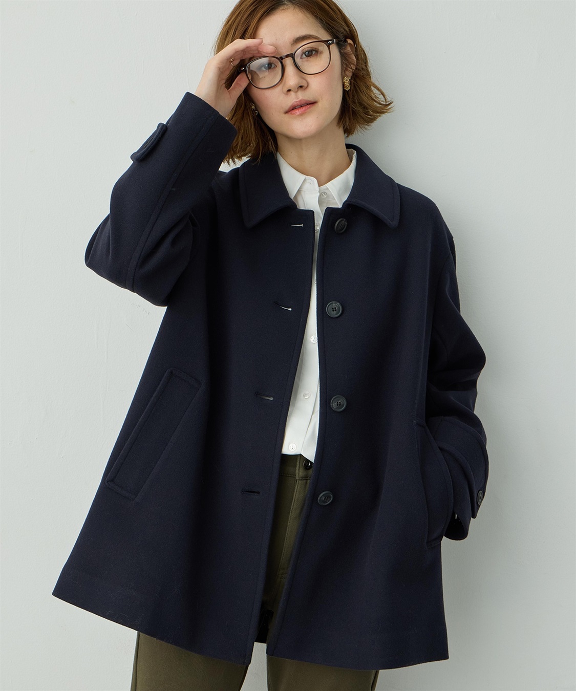 Petit Honfleur ステンカラーコート_sub_7