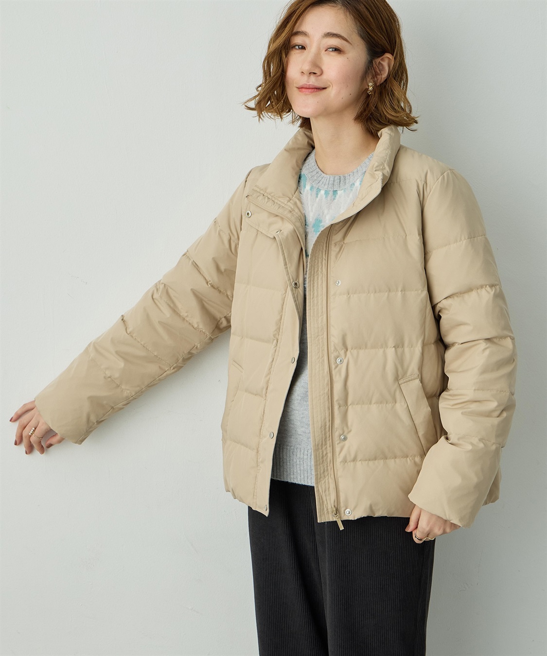 Petit Honfleur ショートダウンジャケット_sub_6