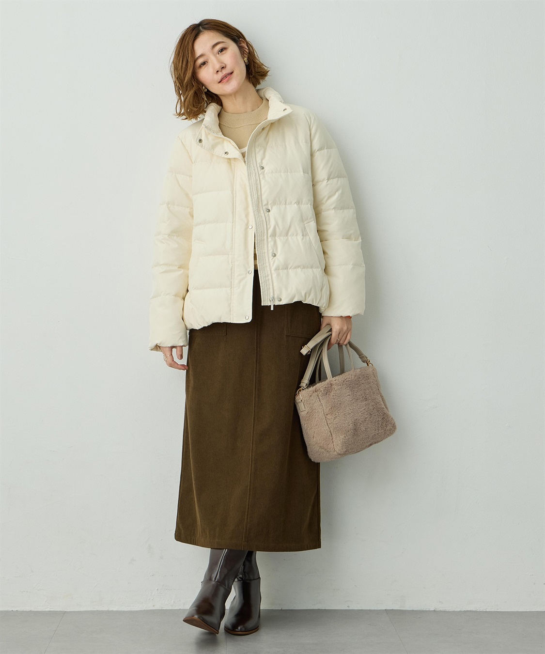 Petit Honfleur ショートダウンジャケット_sub_17