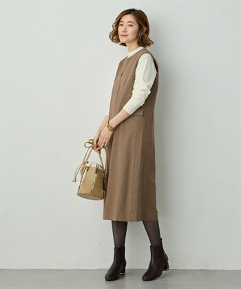 Petit Honfleur キーネックジャンパースカート_subthumb_6