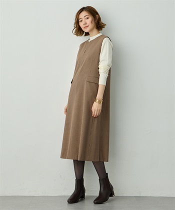 Petit Honfleur キーネックジャンパースカート_subthumb_10