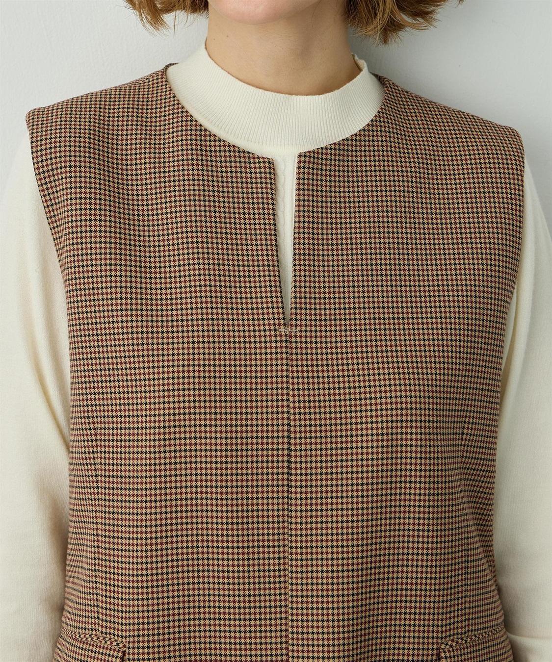 Petit Honfleur キーネックジャンパースカート_sub_13