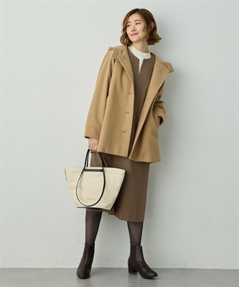 Petit Honfleur フェイクウールコート_subthumb_12