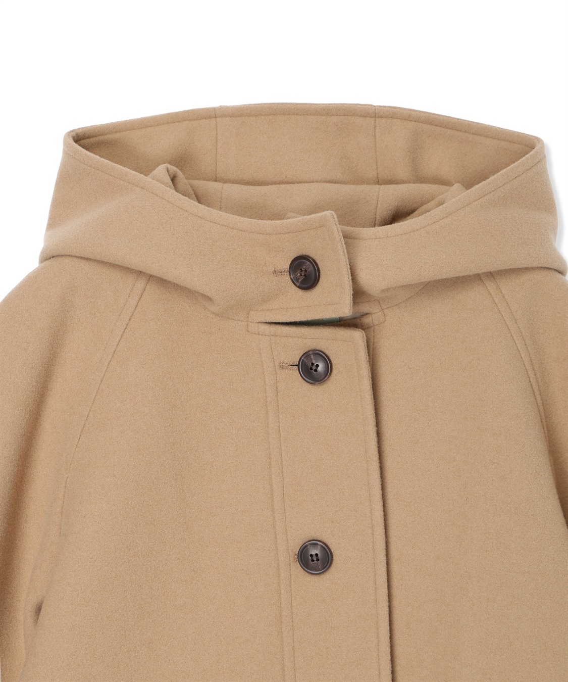 Petit Honfleur フェイクウールコート_sub_22