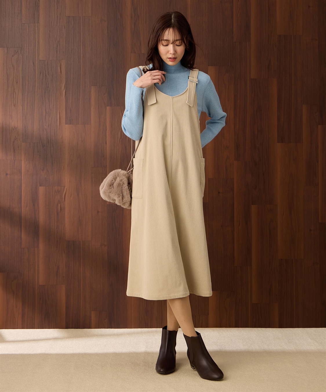 Petit Honfleur コーデュロイジャンスカ_sub_1