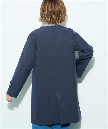 Petit Honfleur ノーカラーロングコート【はっ水・花粉が落ちやすい】_subthumb_9