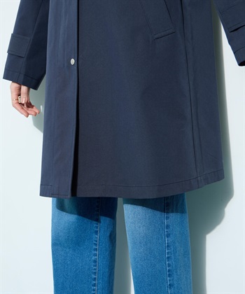 Petit Honfleur ノーカラーロングコート【はっ水・花粉が落ちやすい】_subthumb_20