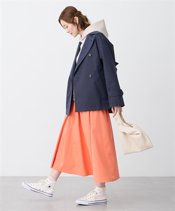 Petit Honfleur ハーフトレンチコート【はっ水・花粉が落ちやすい】_subthumb_13