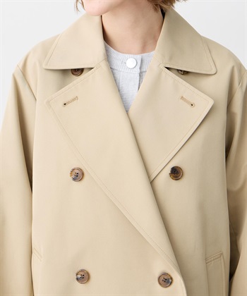 Petit Honfleur ハーフトレンチコート【はっ水・花粉が落ちやすい】_subthumb_17