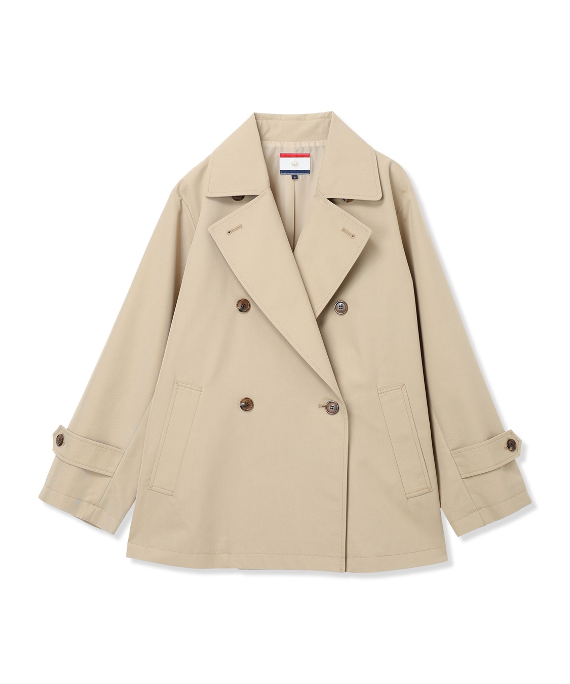 Petit Honfleur ハーフトレンチコート【はっ水・花粉が落ちやすい】_sub_22