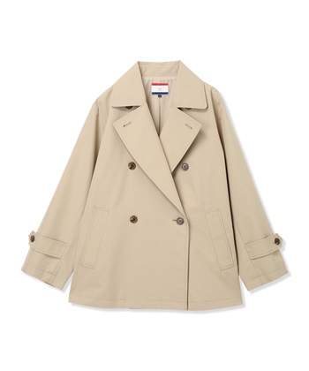 Petit Honfleur ハーフトレンチコート【はっ水・花粉が落ちやすい】_subthumb_22