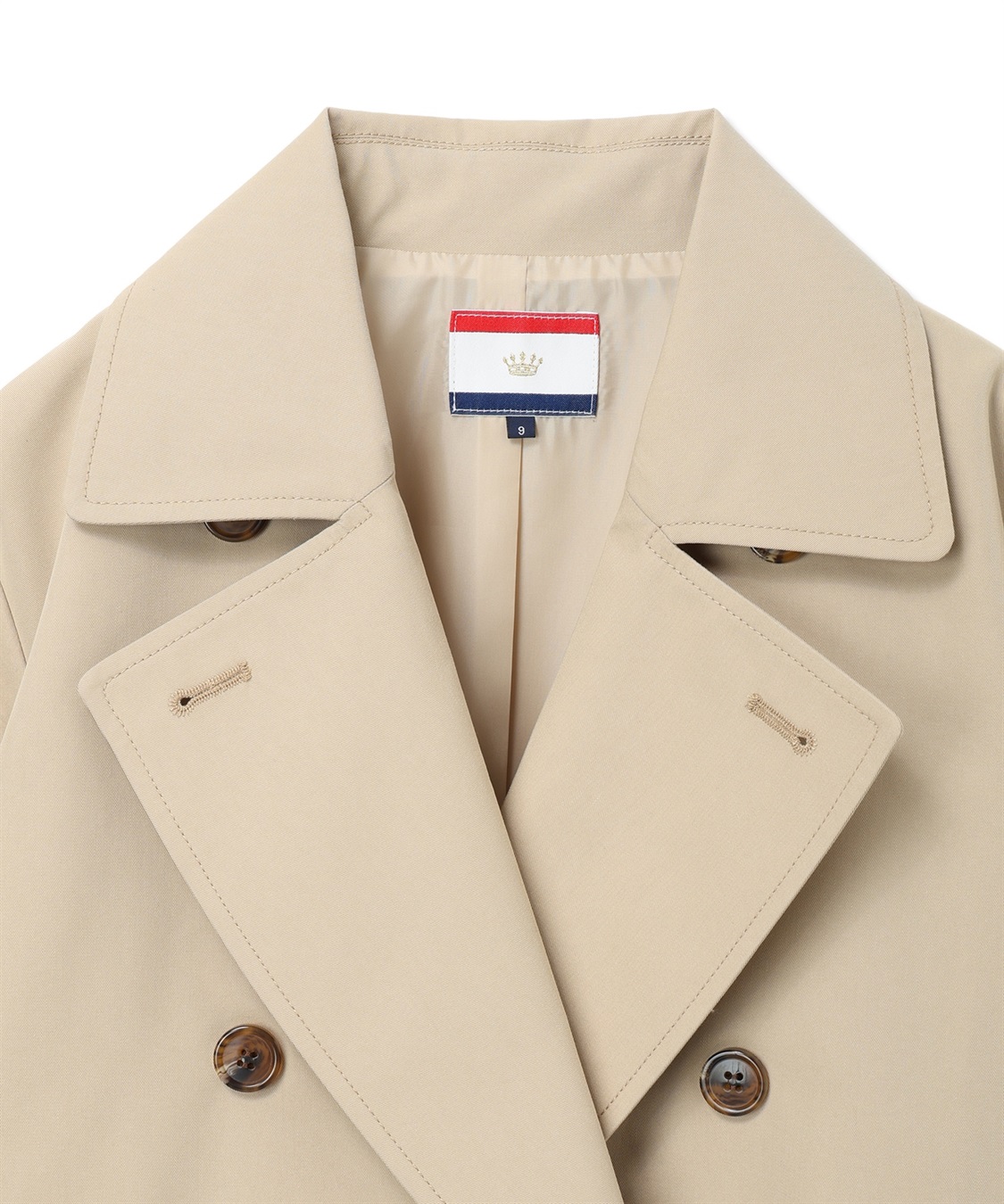 Petit Honfleur ハーフトレンチコート【はっ水・花粉が落ちやすい】_sub_24