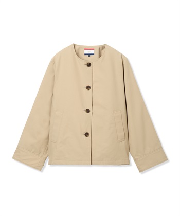 Petit Honfleur ノーカラーショートジャケット【はっ水・花粉が落ちやすい】_subthumb_21