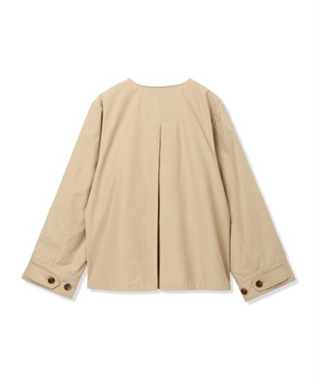 Petit Honfleur ノーカラーショートジャケット【はっ水・花粉が落ちやすい】_subthumb_22