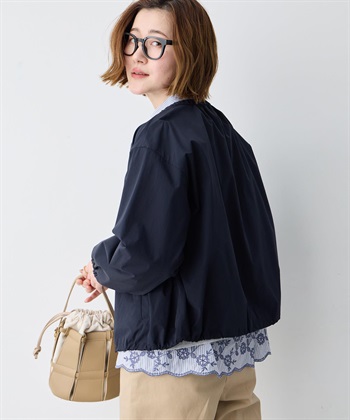 Petit Honfleur ギャザーショートブルゾン_subthumb_1