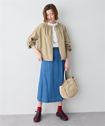 Petit Honfleur ギャザーショートブルゾン_subthumb_7