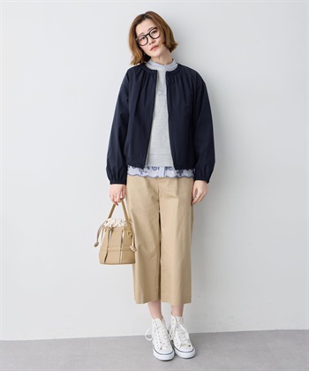 Petit Honfleur ギャザーショートブルゾン_subthumb_11