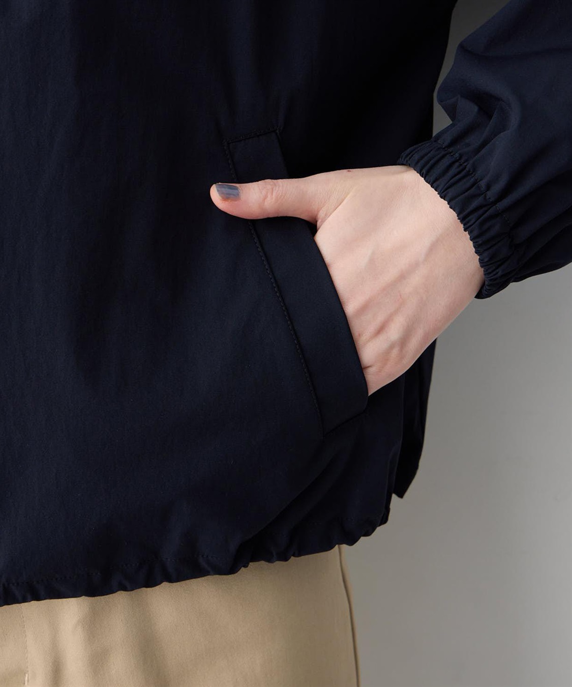 Petit Honfleur ギャザーショートブルゾン_sub_13