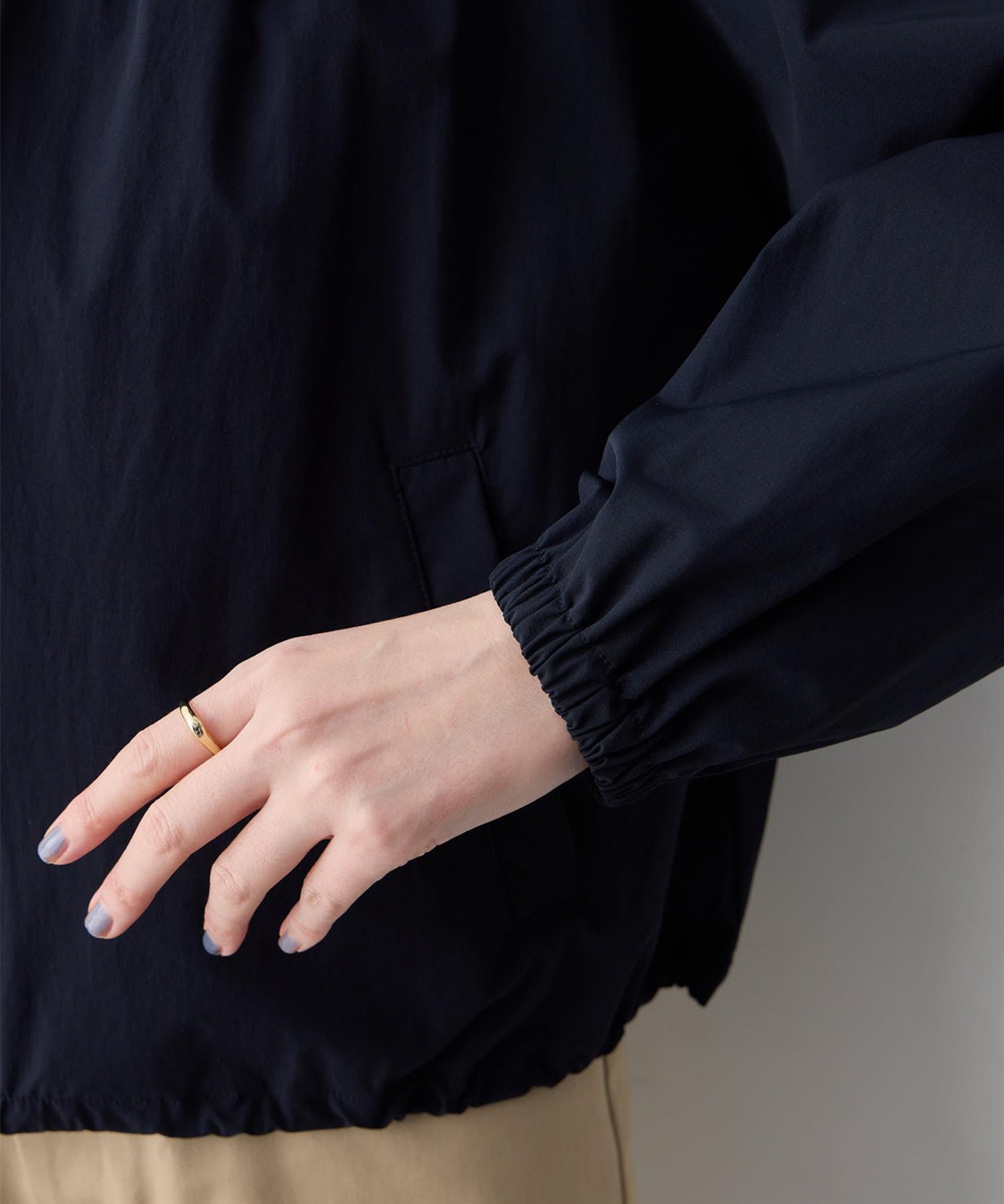 Petit Honfleur ギャザーショートブルゾン_sub_14