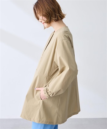 Petit Honfleur ドロストハーフコート_subthumb_3