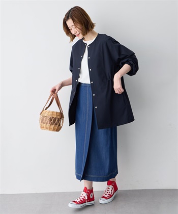 Petit Honfleur ドロストハーフコート_subthumb_8