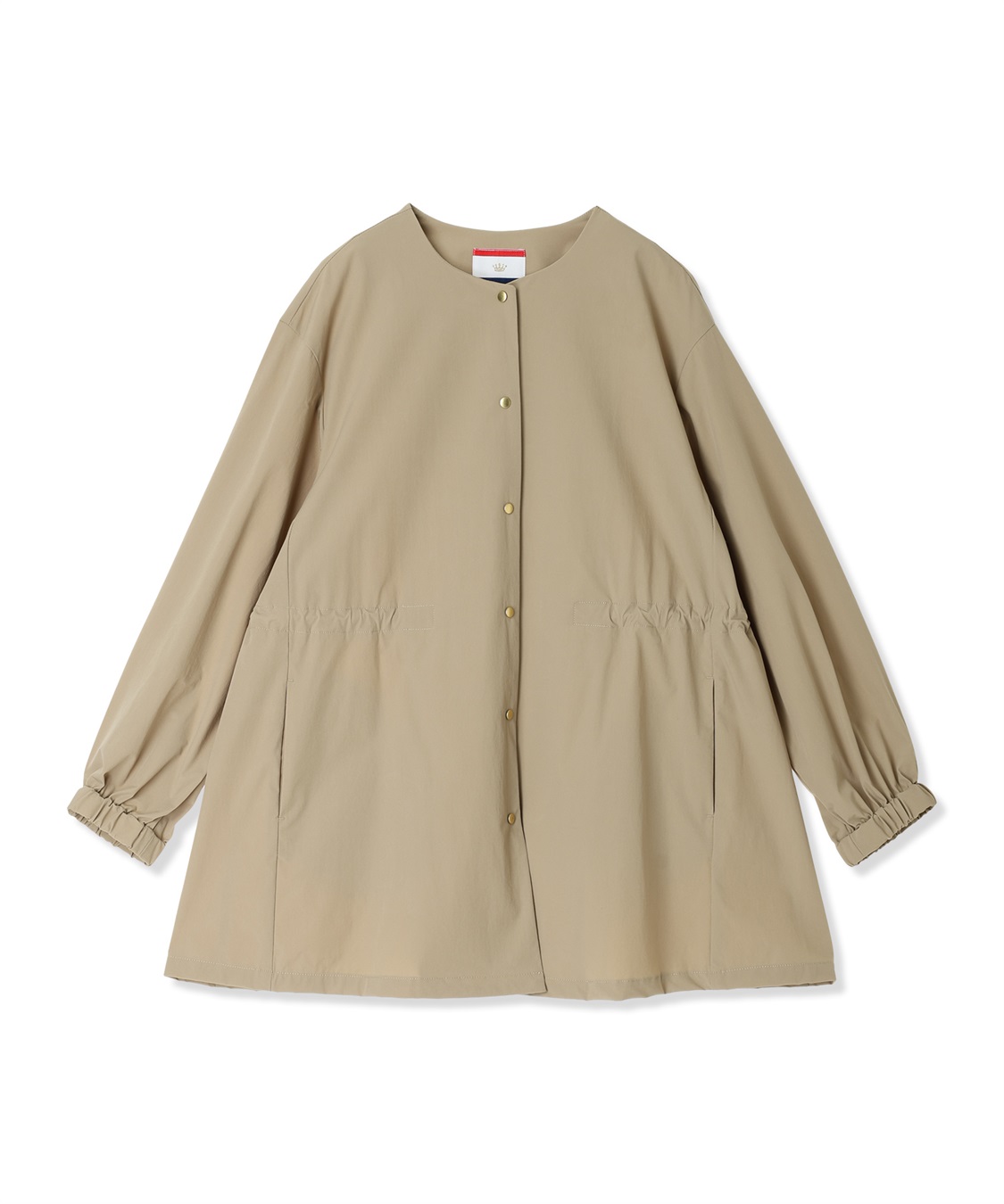 Petit Honfleur ドロストハーフコート_sub_19