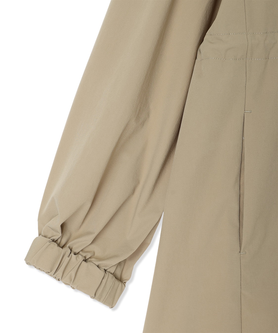 Petit Honfleur ドロストハーフコート_sub_22