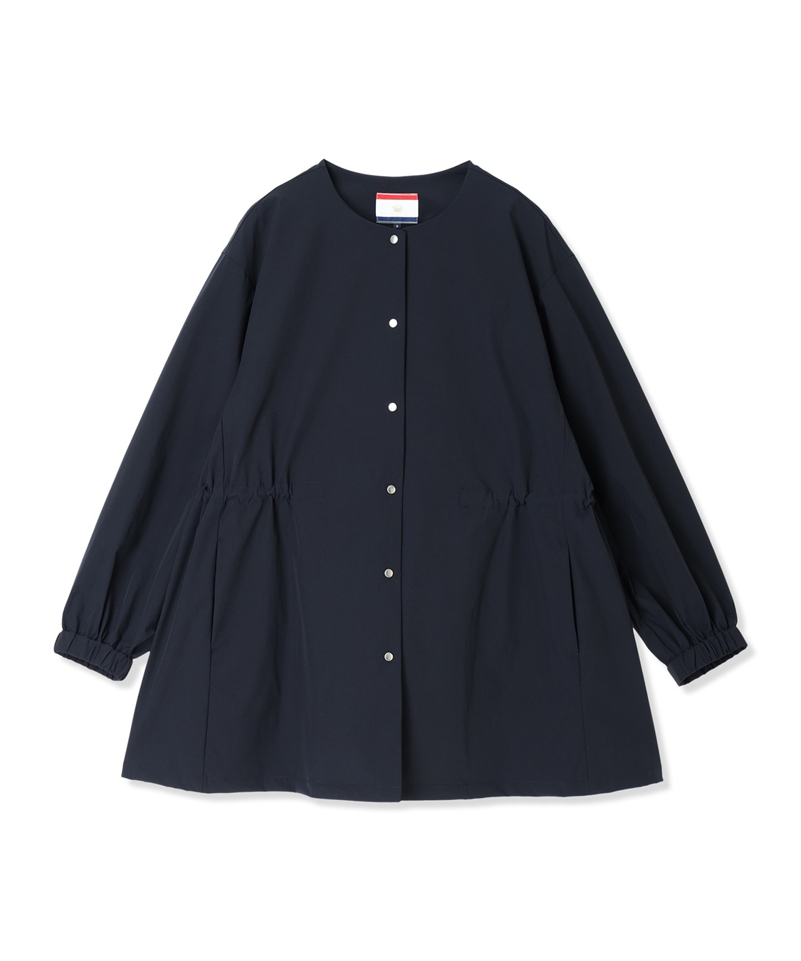 Petit Honfleur ノーカラードロストハーフコート【はっ水】_sub_27