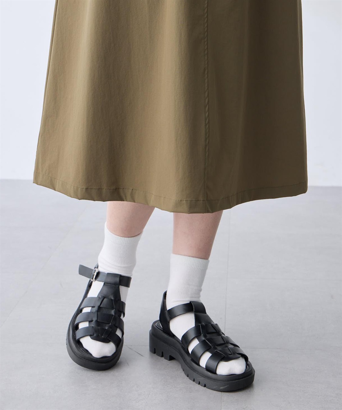 Petit Honfleur カーゴ風ジャンパースカート【はっ水】_sub_11