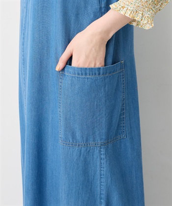 Petit Honfleur デニムカーゴジャンパースカート_subthumb_8