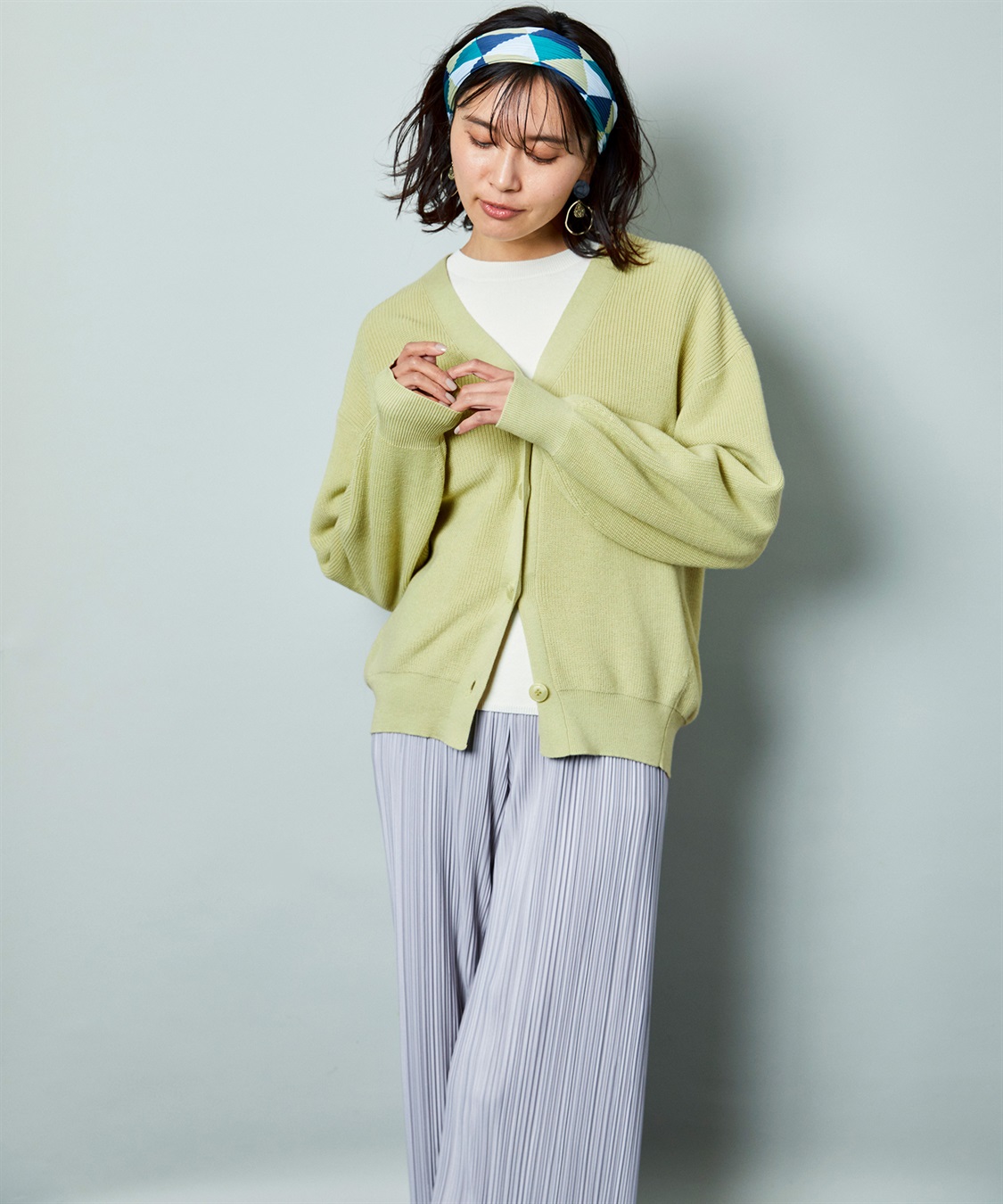 Petit Honfleur プリーツスカーフ_sub_7