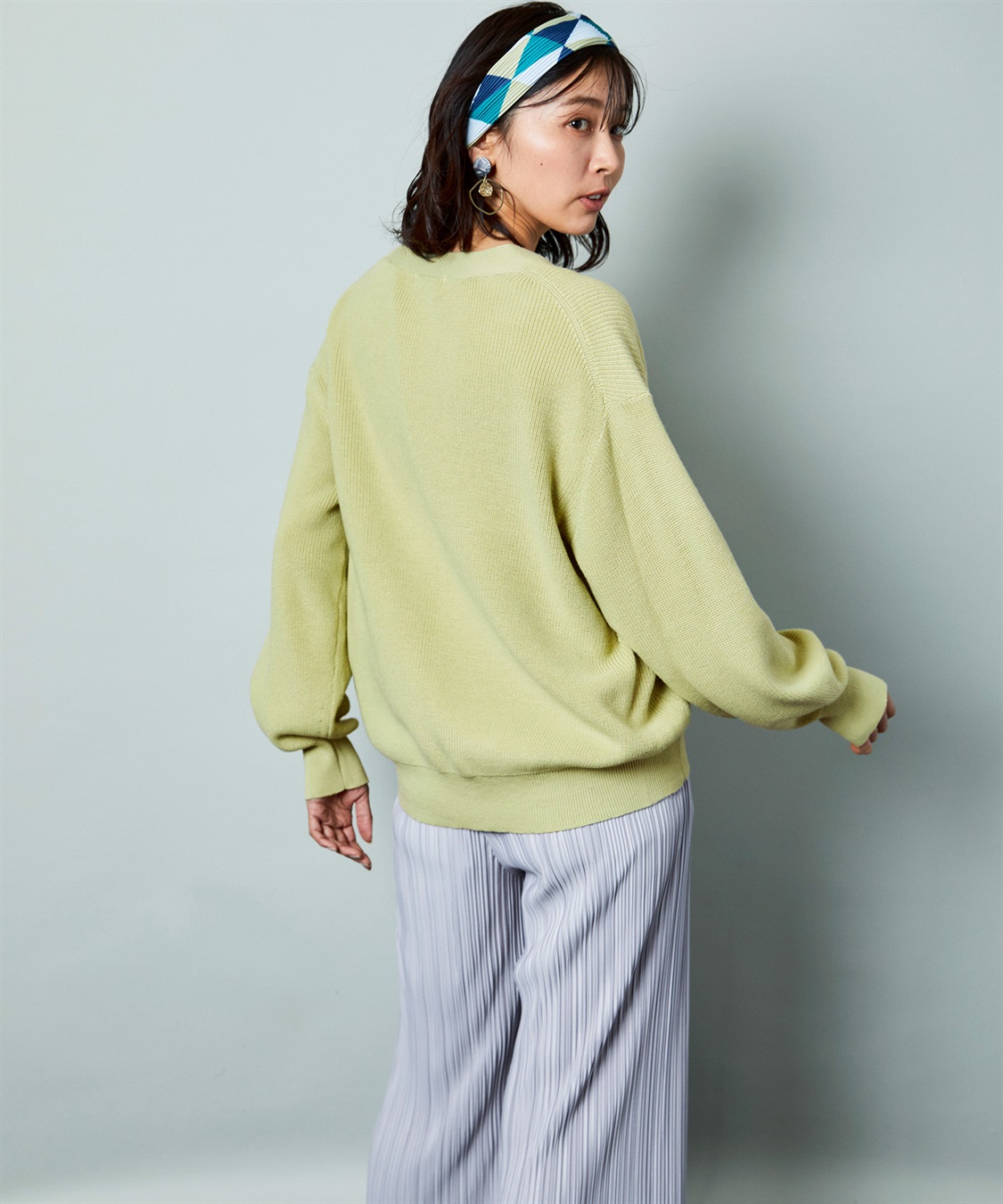 Petit Honfleur プリーツスカーフ_sub_8