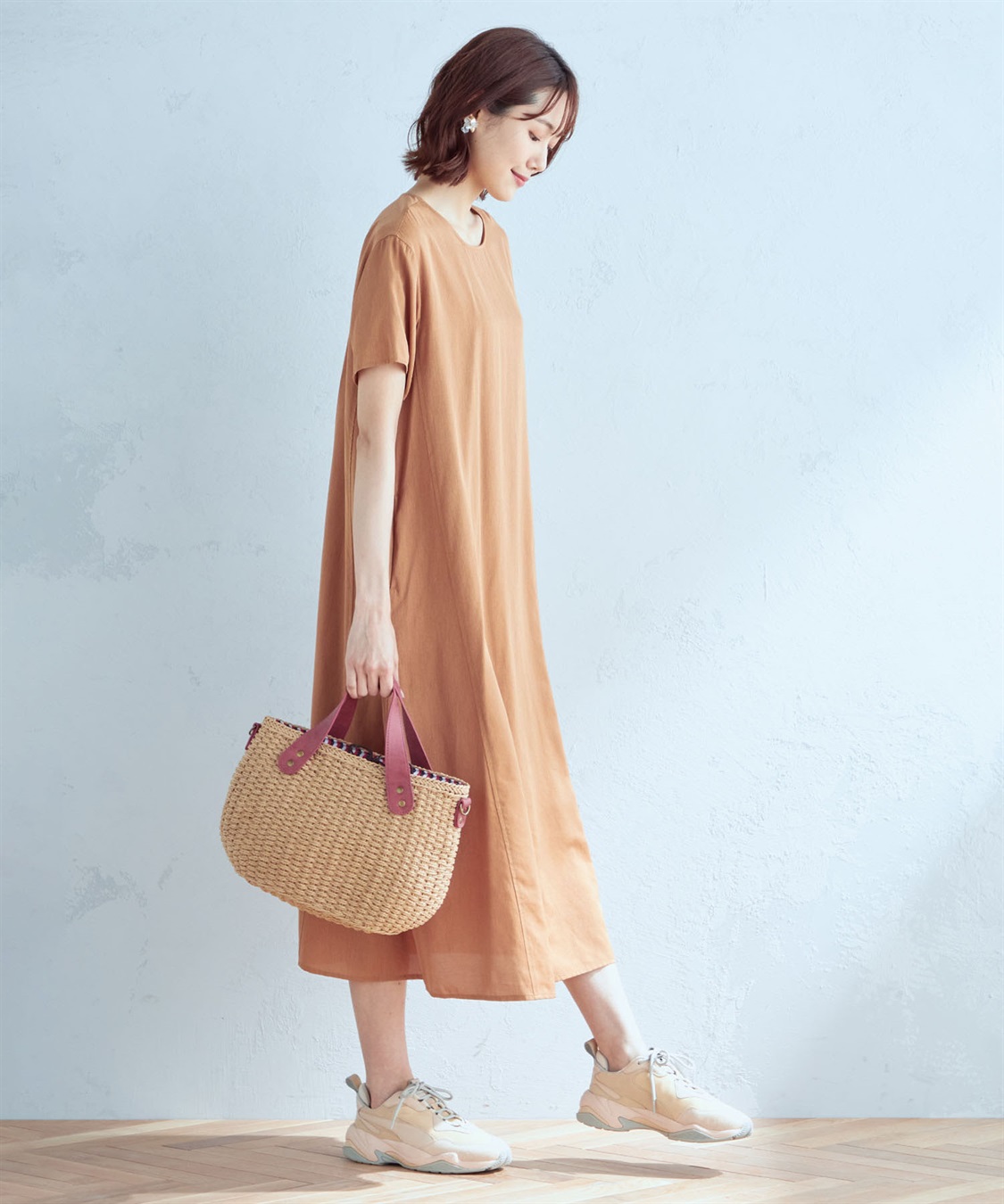 2WAYカゴバッグ Petit Honfleur｜クロスプラス公式通販サイト