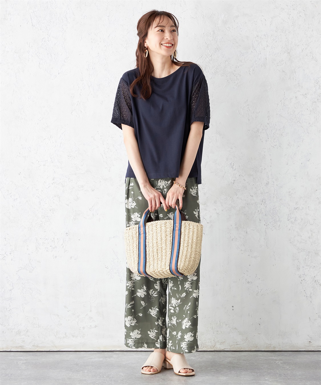 Petit Honfleur バイカラーテープバッグ_sub_10