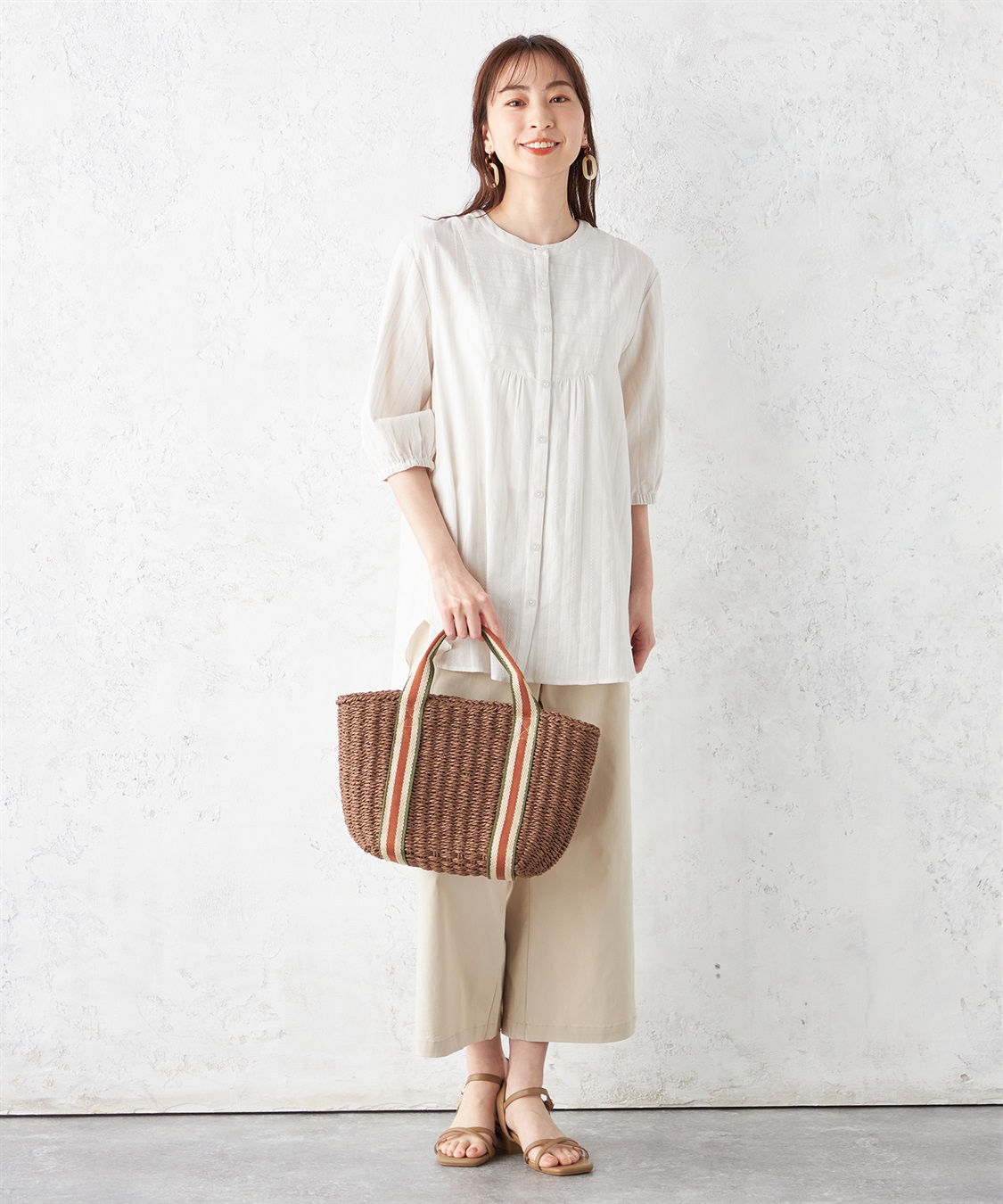 Petit Honfleur バイカラーテープバッグ_sub_11