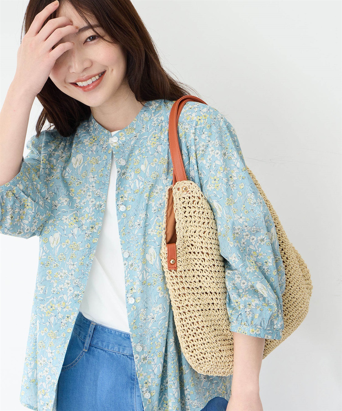 Petit Honfleur 配色編みバッグ_sub_6