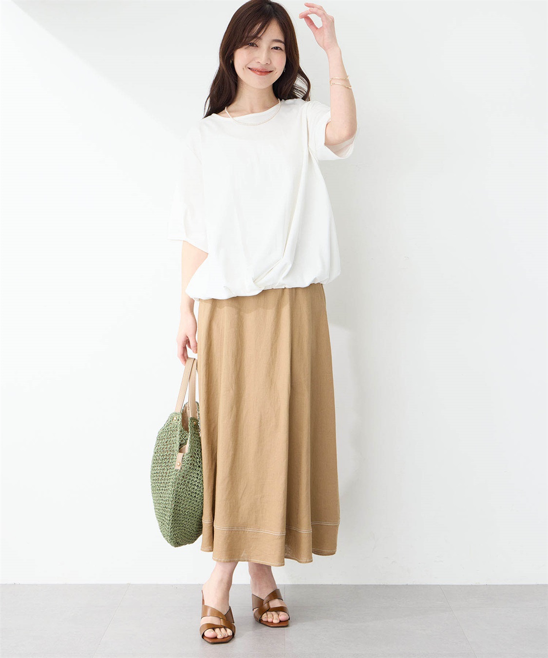 Petit Honfleur 配色編みバッグ_sub_11