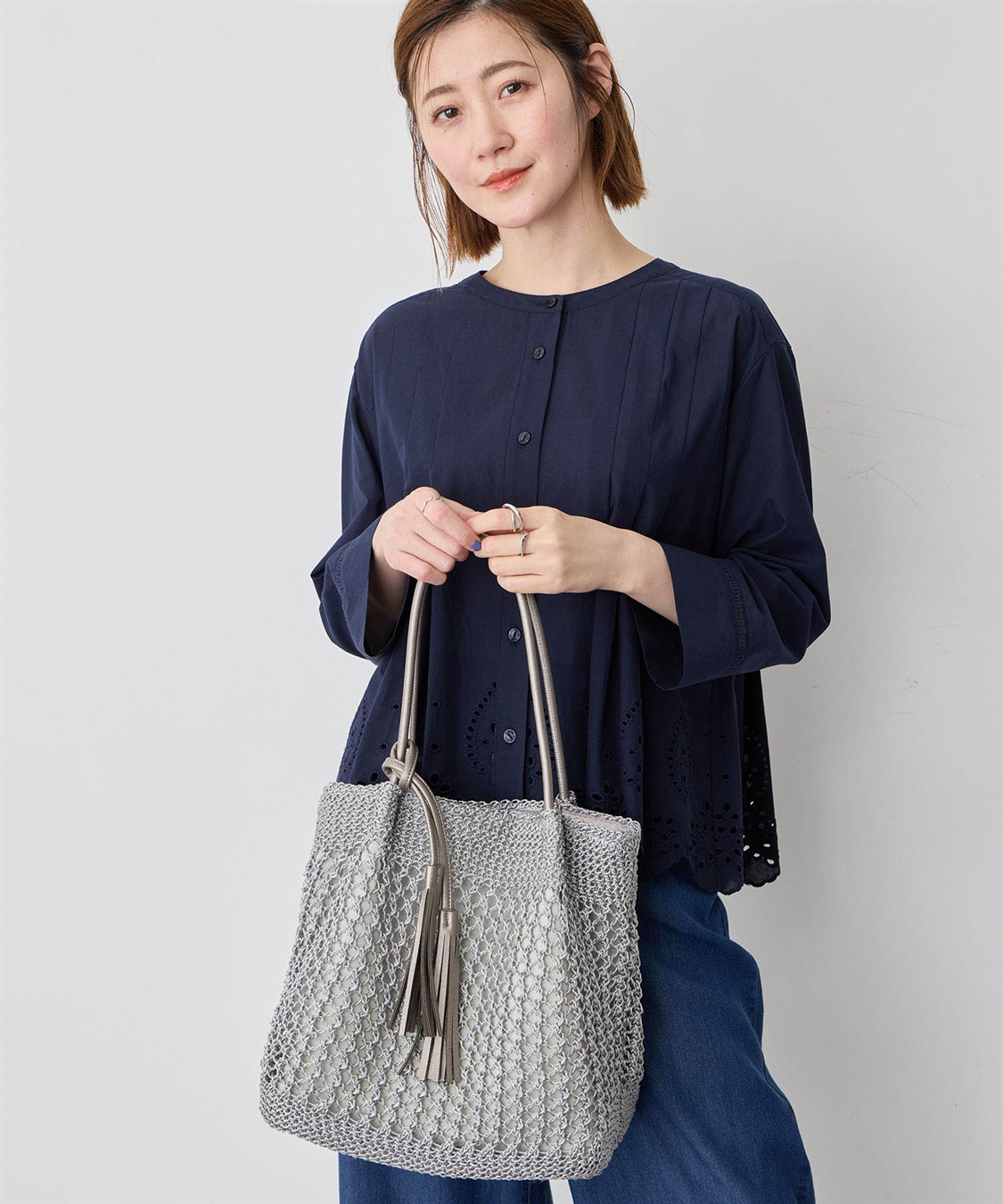 ゆき　オーダーページ　アナ　メッシュ メッシュバッグ Petit Honfleur｜クロスプラス公式通販サイト