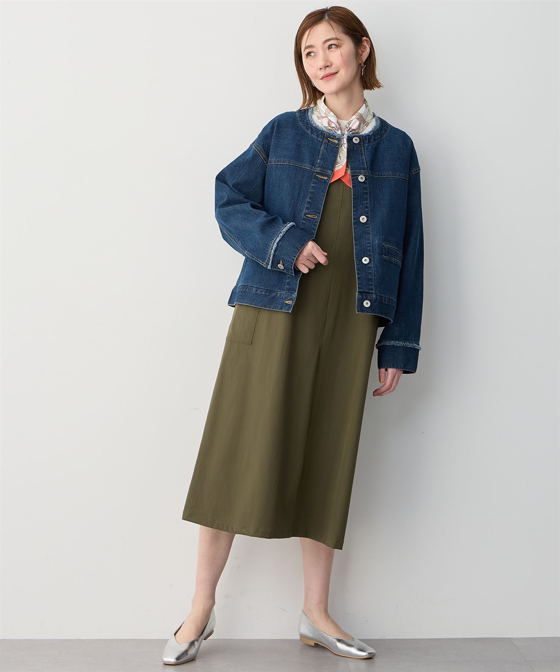 Petit Honfleur ワンタッチプリントスカーフ_sub_3