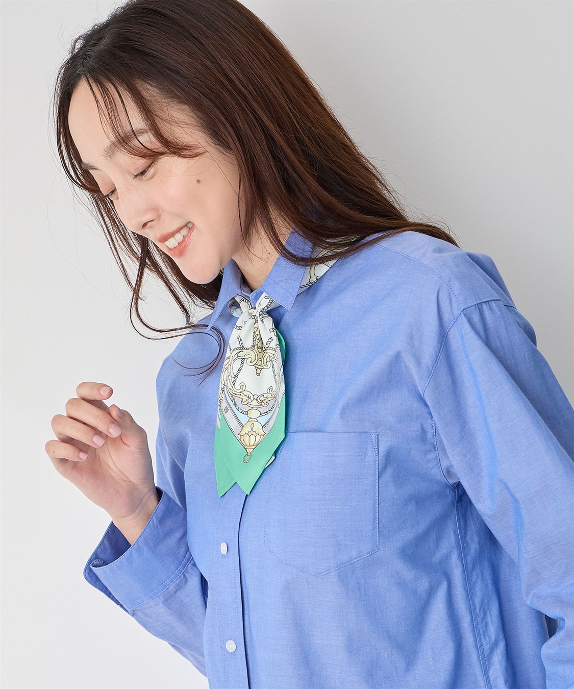 Petit Honfleur ワンタッチプリントスカーフ_sub_5