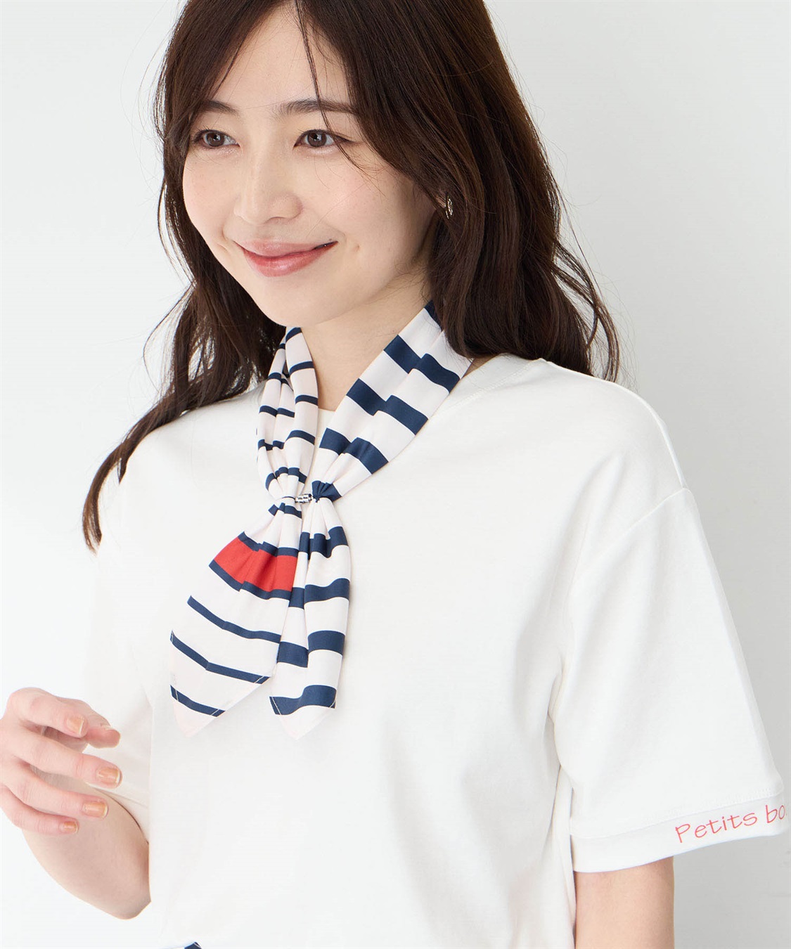 Petit Honfleur 接触冷感ワンタッチスカーフ_sub_1