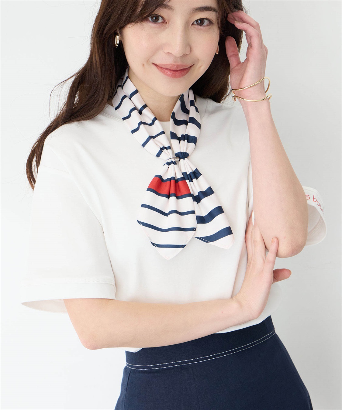 Petit Honfleur 接触冷感ワンタッチスカーフ_sub_2