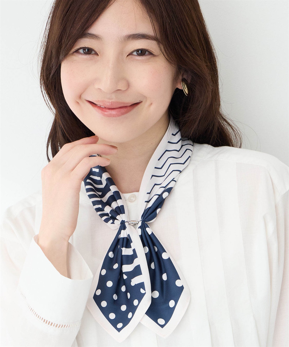 Petit Honfleur 接触冷感ワンタッチスカーフ_sub_6