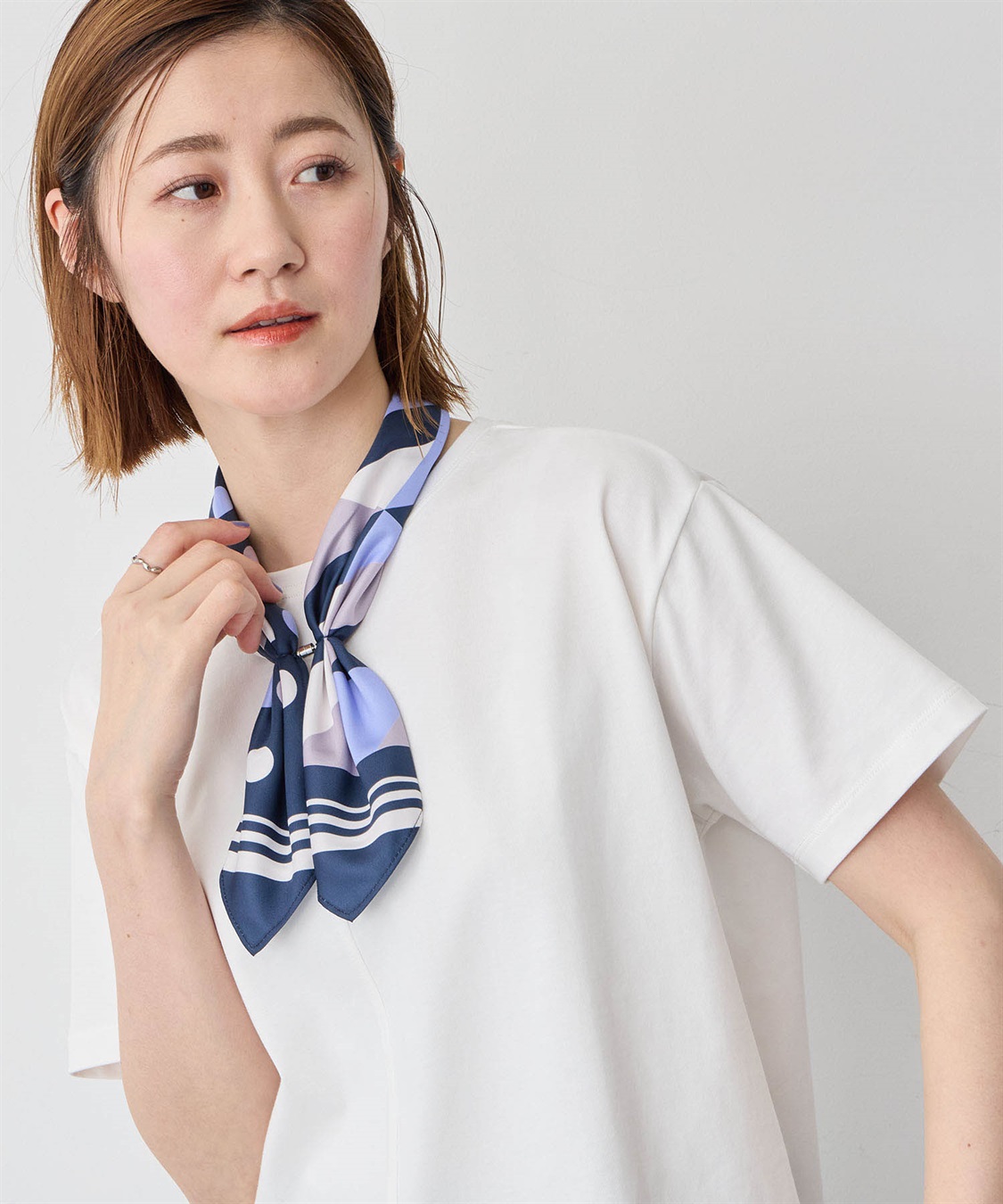 Petit Honfleur 接触冷感ワンタッチスカーフ_sub_9