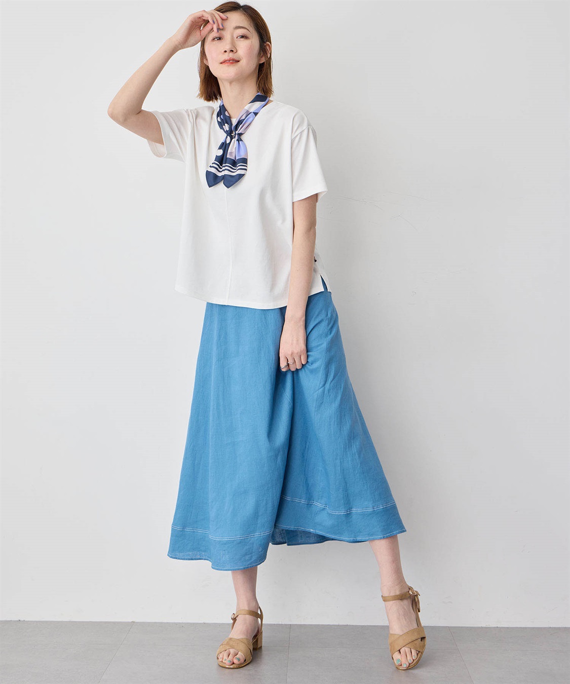 Petit Honfleur 接触冷感ワンタッチスカーフ_sub_12