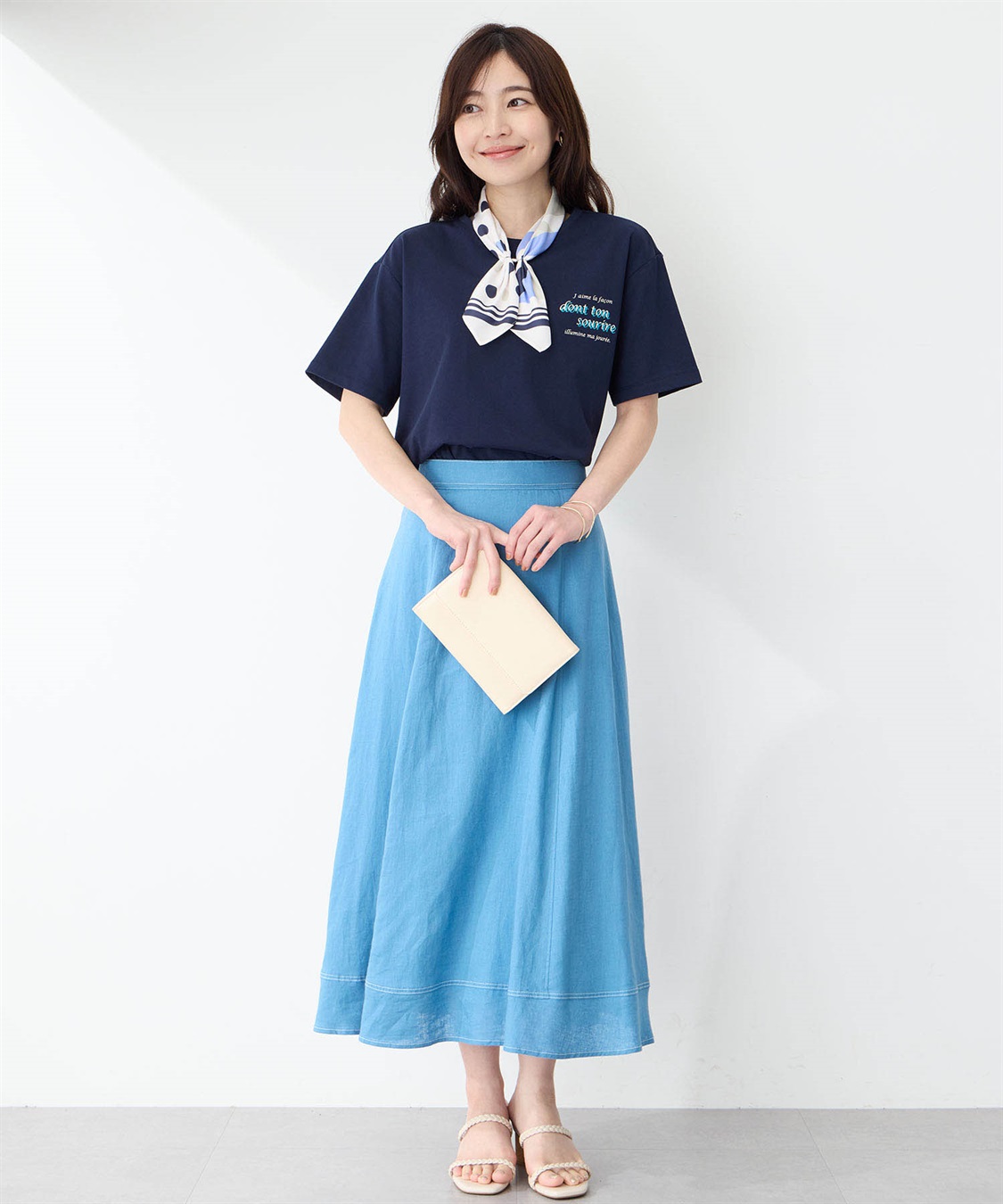 Petit Honfleur 接触冷感ワンタッチスカーフ_sub_16