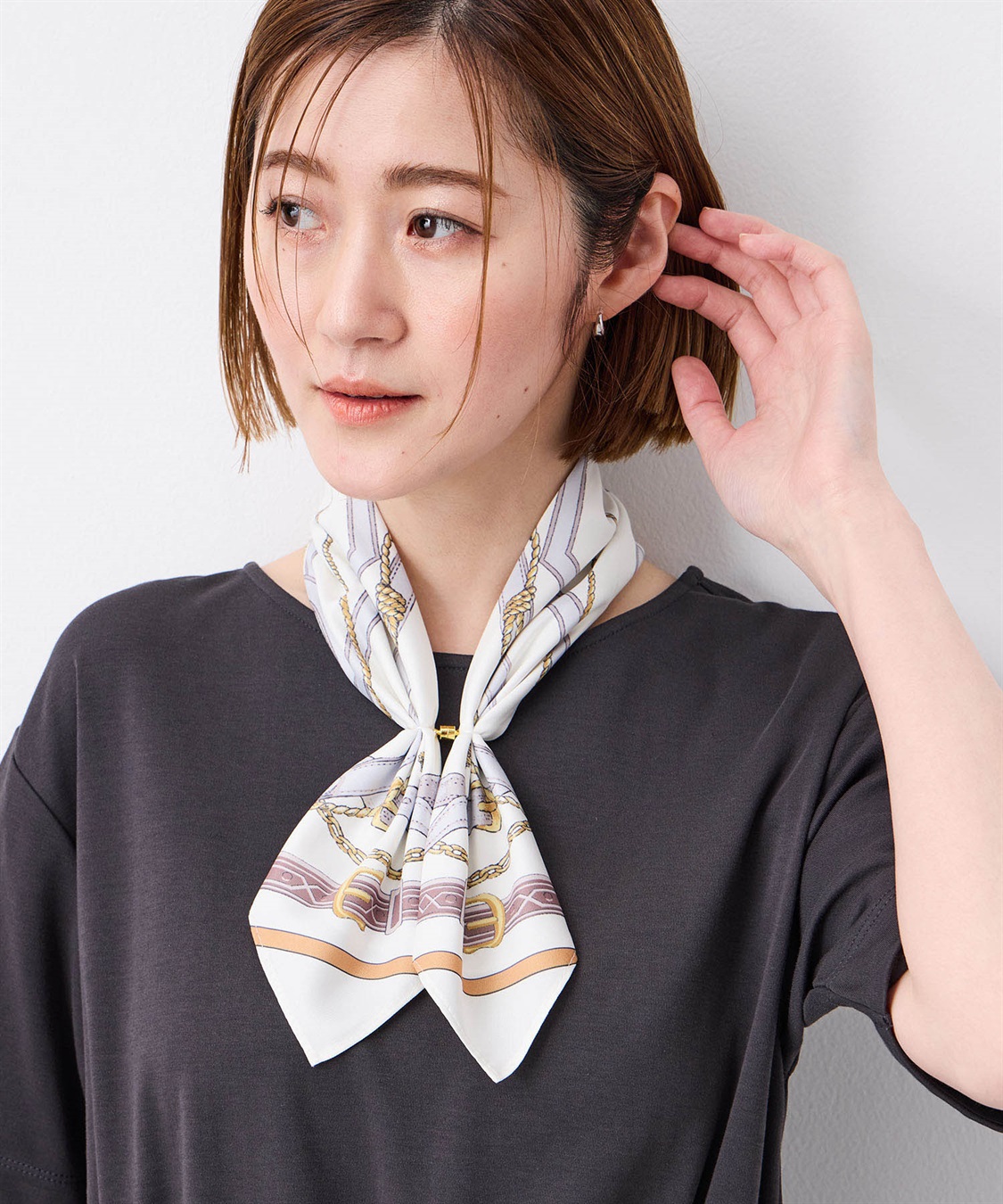 Petit Honfleur 【接触冷感】スカーフ_sub_2