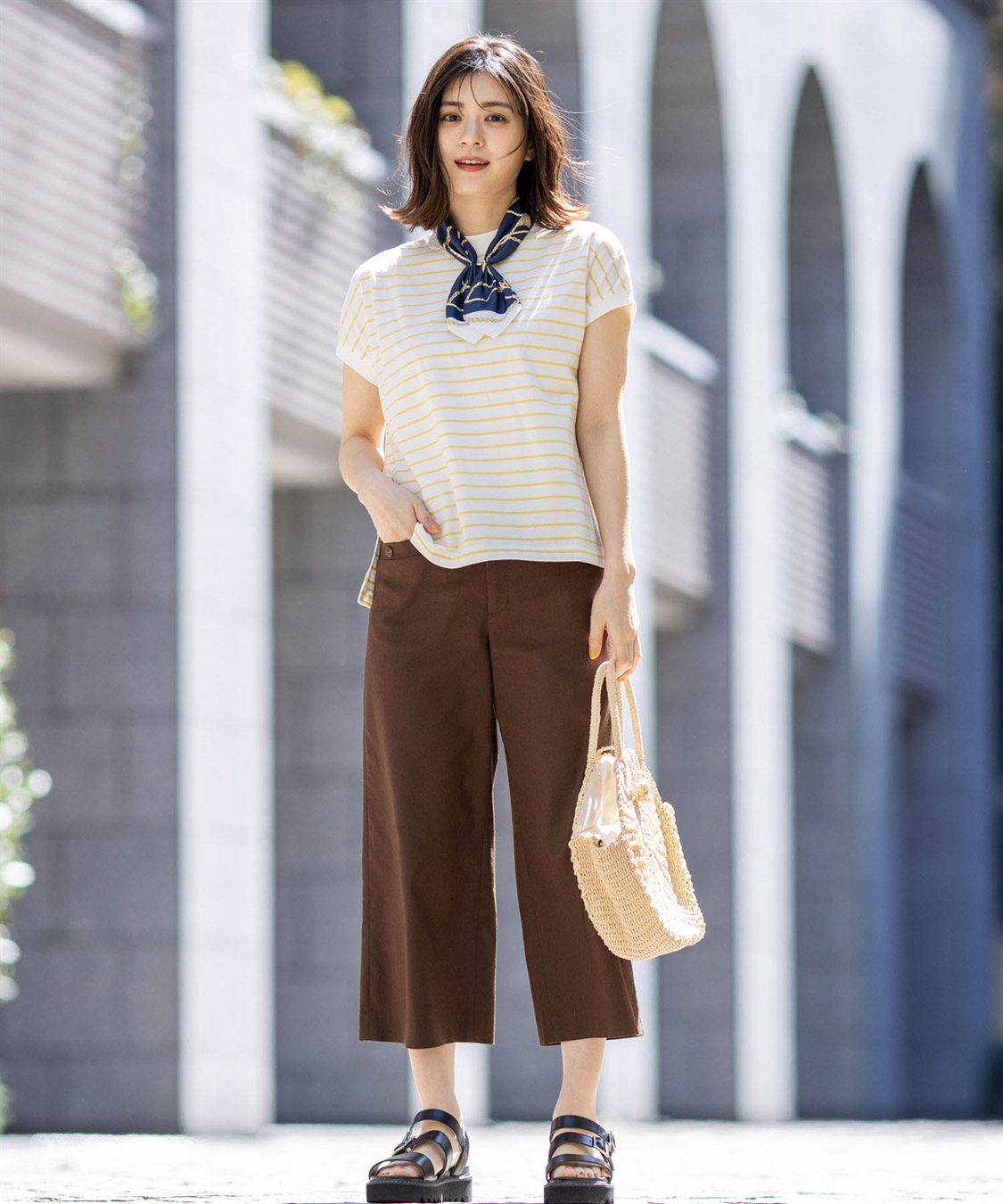 Petit Honfleur 【接触冷感】スカーフ_sub_10