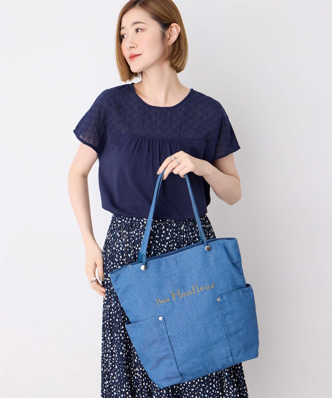 Petit Honfleur デニムバッグ_sub_2
